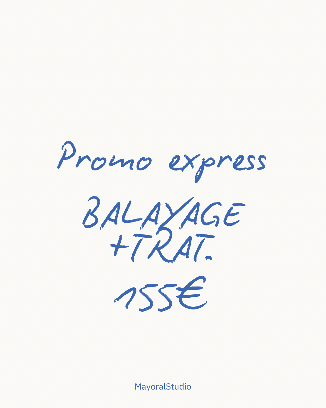 PROMO EXPRESS/ BALAYAGE + TRATAMIENTO