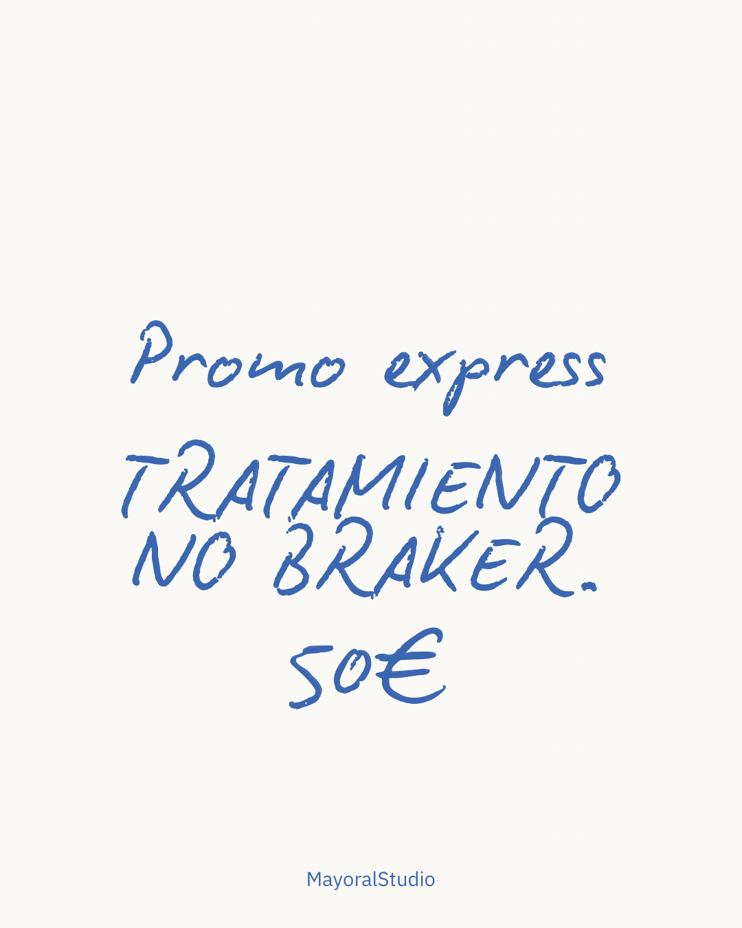 PROMO EXPRESS/ TRATAMIENTO NO BRAKER (incluye corte)