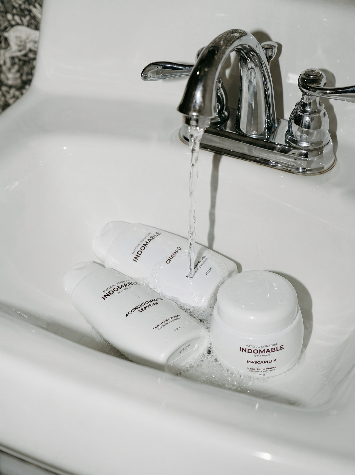 Keratina pro|Indomable + Champú, acondicionador y mascarilla